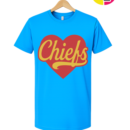 Chiefs Heartbeat Script Tee