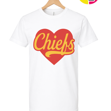 Chiefs Heartbeat Script Tee