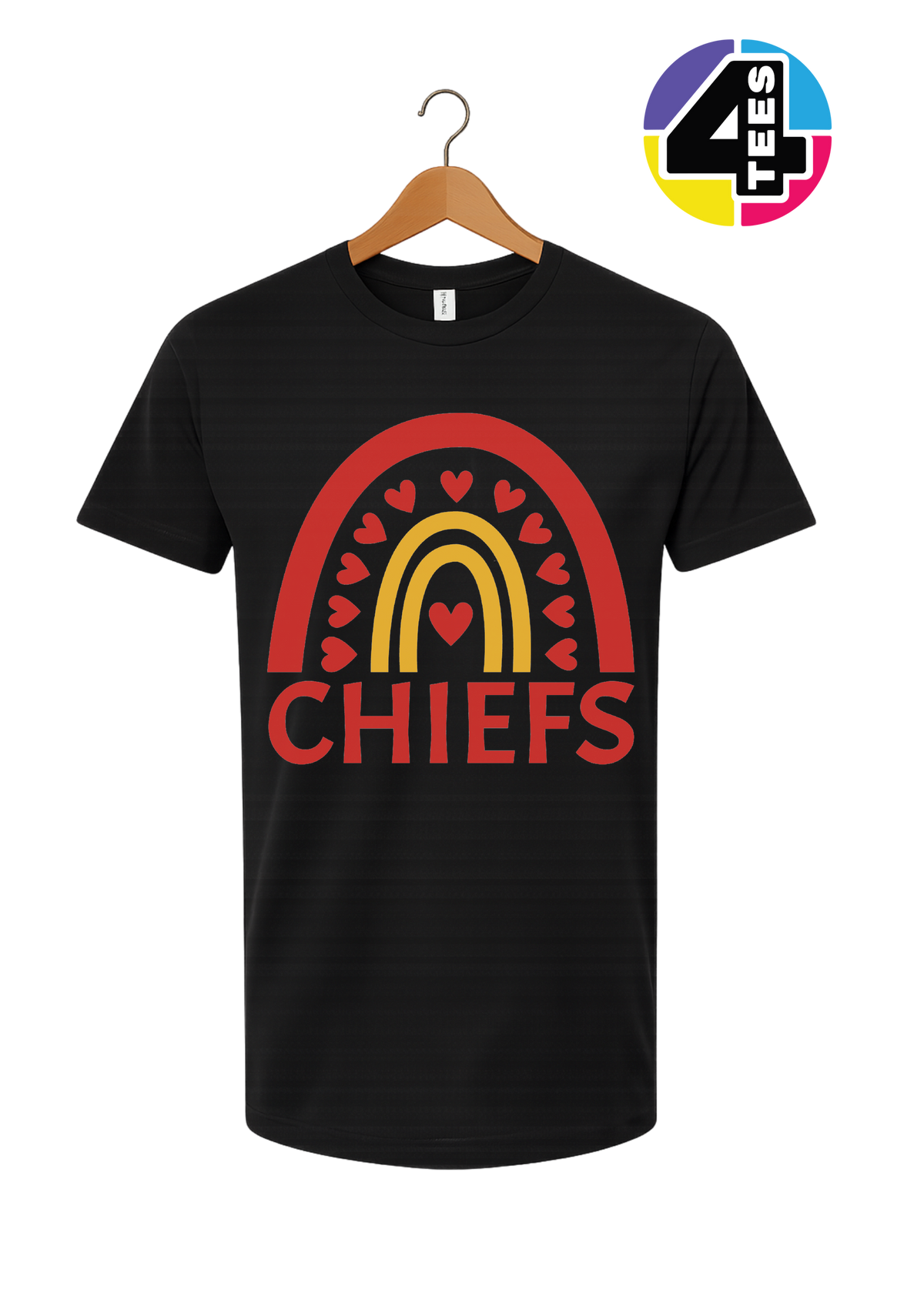 Chiefs Love Rainbow Tee