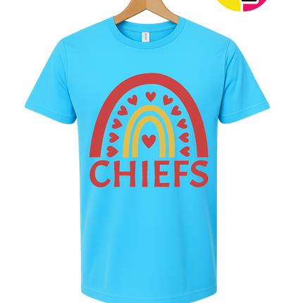 Chiefs Love Rainbow Tee