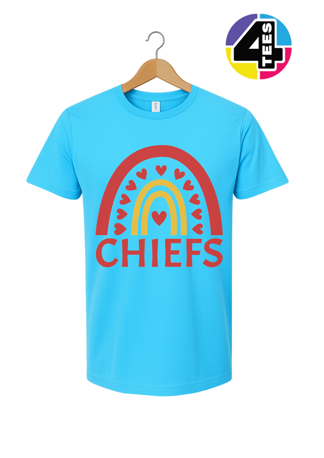 Chiefs Love Rainbow Tee