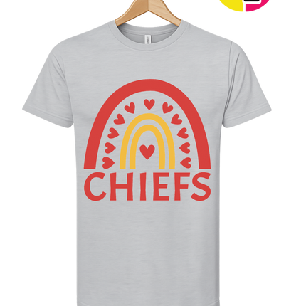 Chiefs Love Rainbow Tee