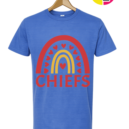 Chiefs Love Rainbow Tee