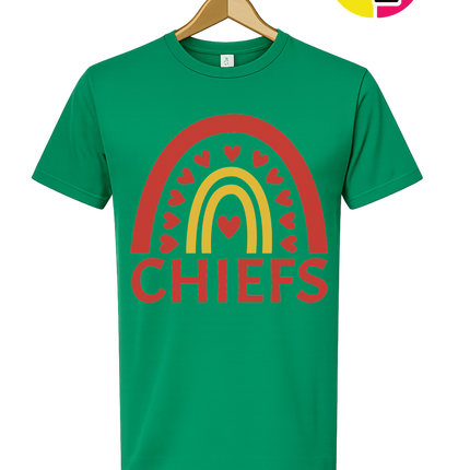 Chiefs Love Rainbow Tee