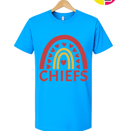 Chiefs Love Rainbow Tee
