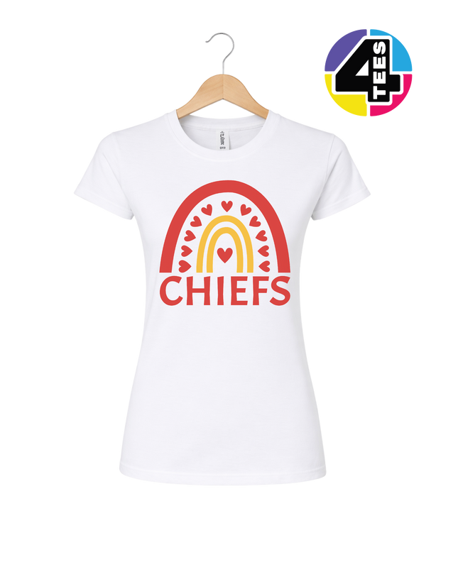 Chiefs Love Rainbow Women's Tee