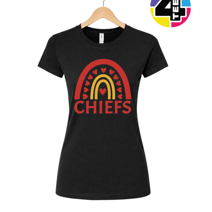 Chiefs Love Rainbow Women's Tee