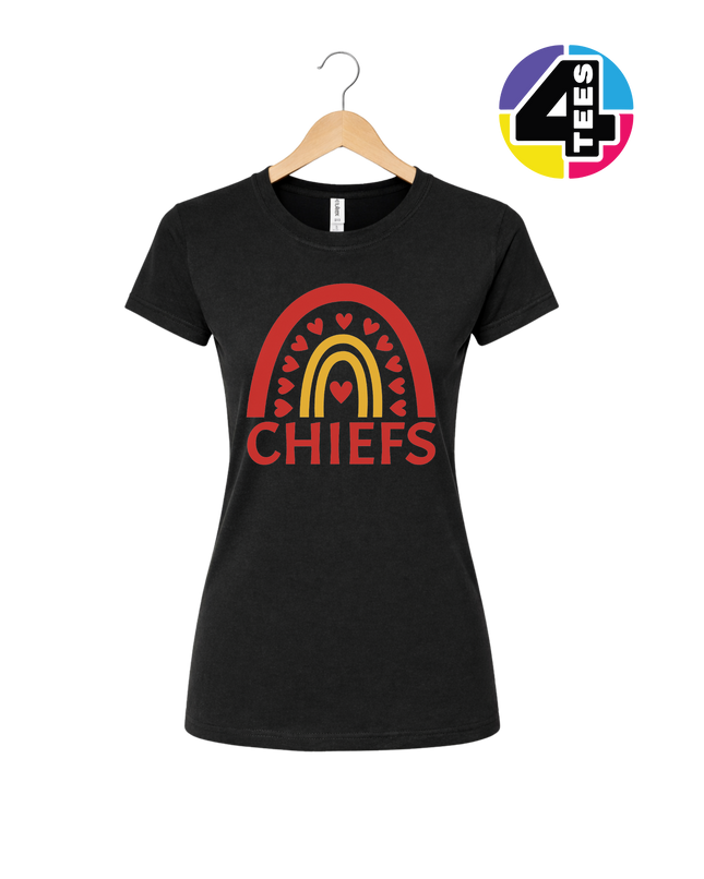 Chiefs Love Rainbow Women's Tee