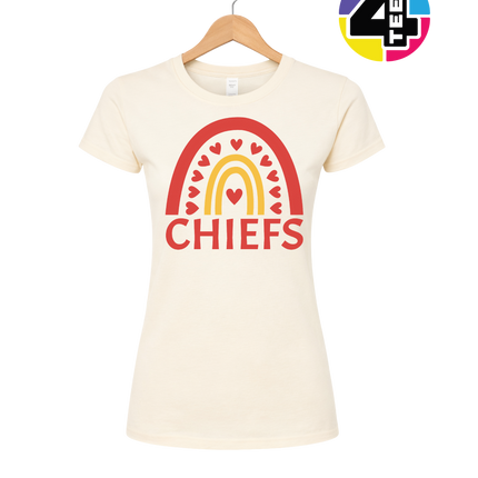 Chiefs Love Rainbow Women's Tee