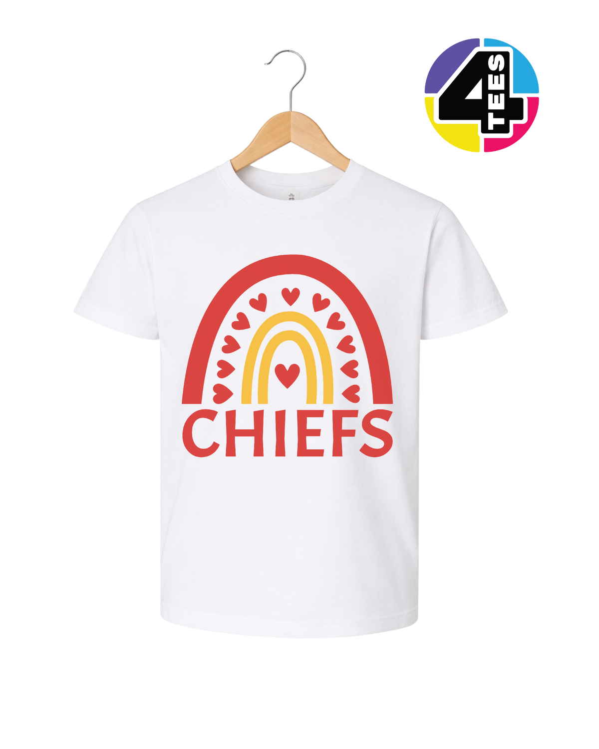 Chiefs Love Rainbow Youth Tee