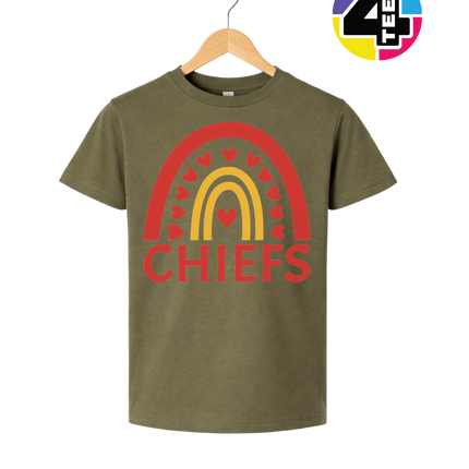 Chiefs Love Rainbow Youth Tee