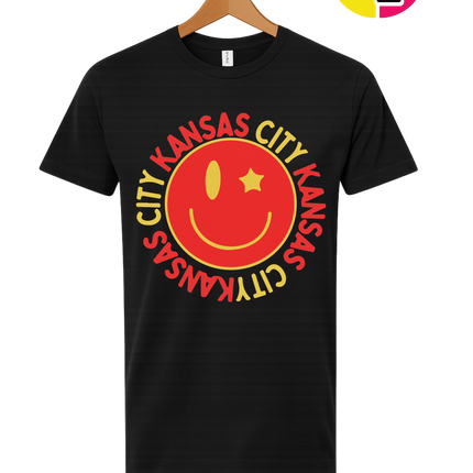 Kansas City Smile Circle Tee