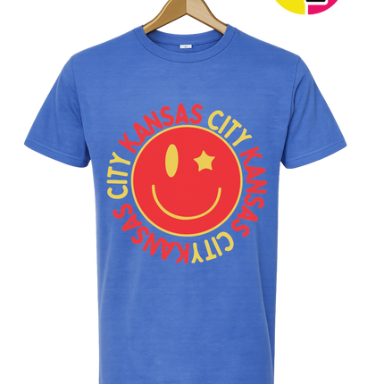 Kansas City Smile Circle Tee