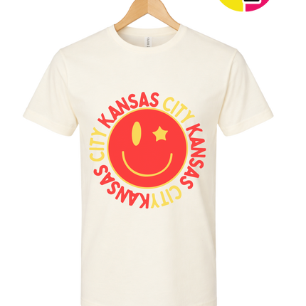 Kansas City Smile Circle Tee