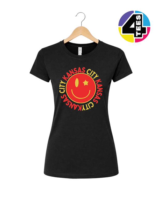 Kansas City Smile Circle Women's Tee