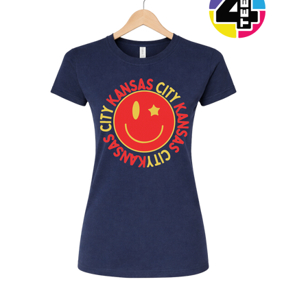 Kansas City Smile Circle Women's Tee