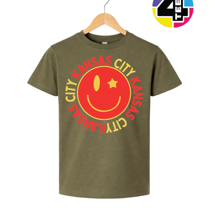 Kansas City Smile Circle Youth Tee