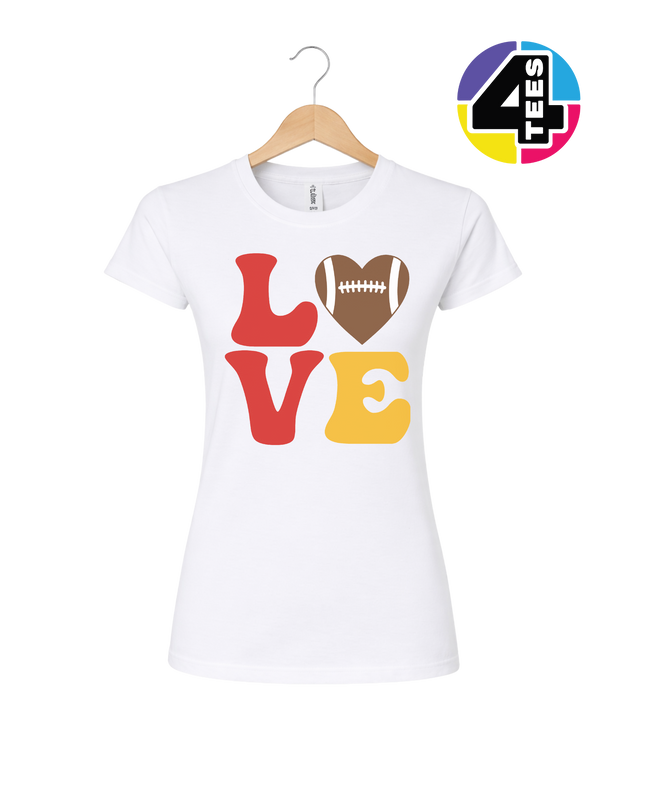Love at First Down Women's Tee