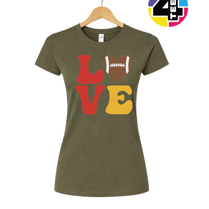 Love at First Down Women's Tee