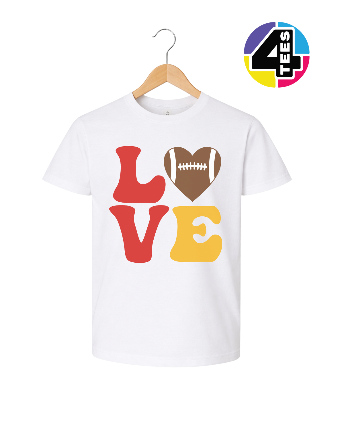 Love at First Down Youth Tee