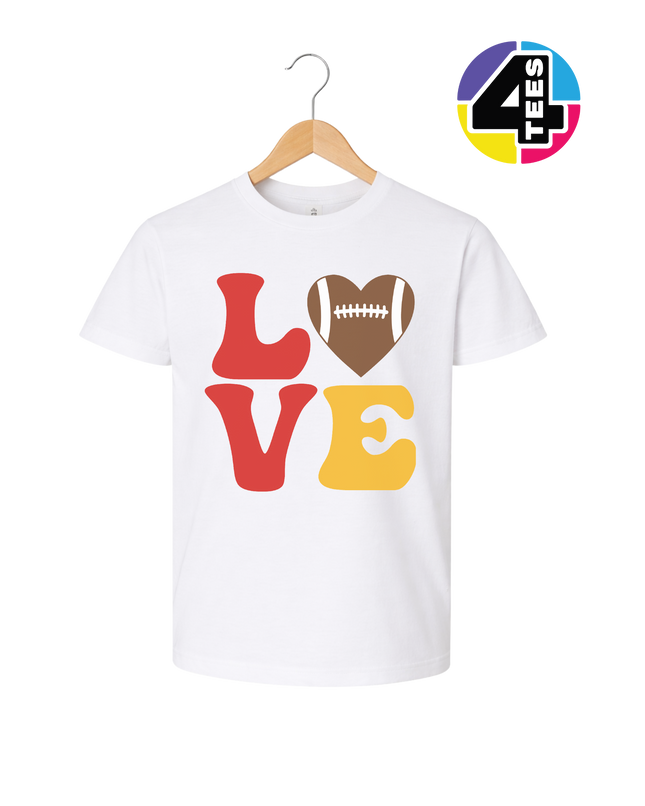 Love at First Down Youth Tee