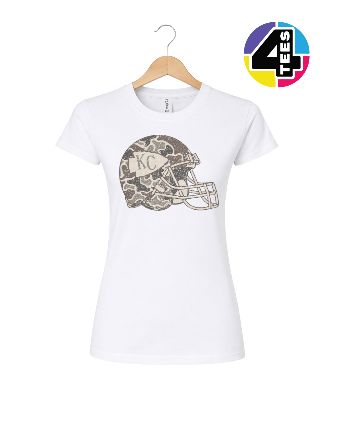 KC Camo Gridiron Women's Tee