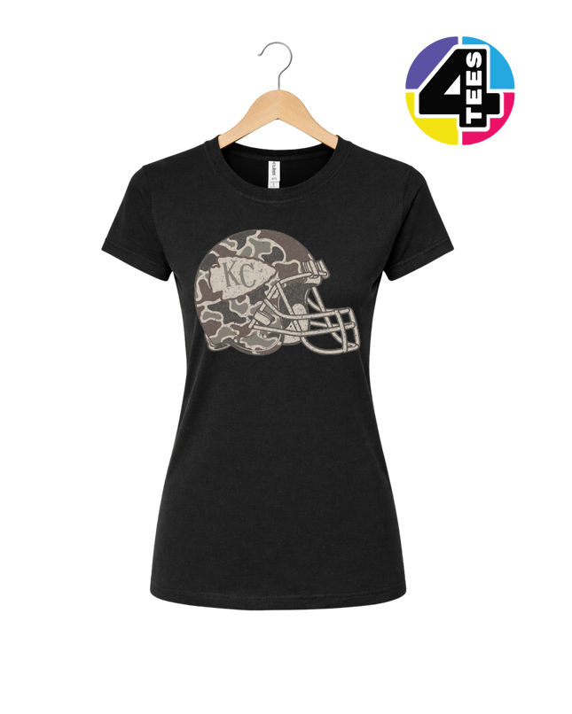KC Camo Gridiron Women's Tee