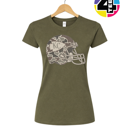 KC Camo Gridiron Women's Tee