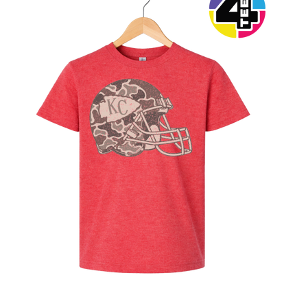 KC Camo Gridiron Youth Tee