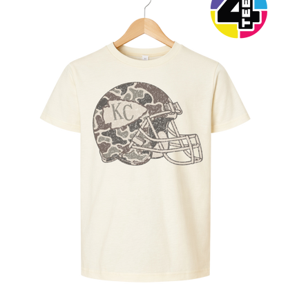 KC Camo Gridiron Youth Tee