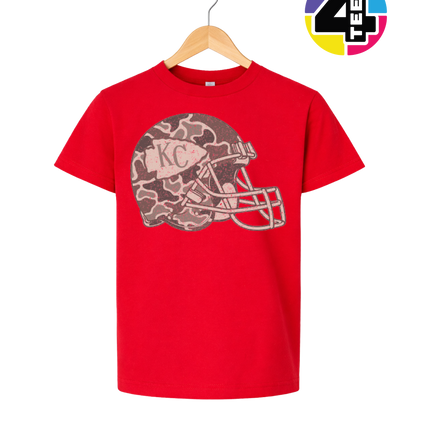 KC Camo Gridiron Youth Tee