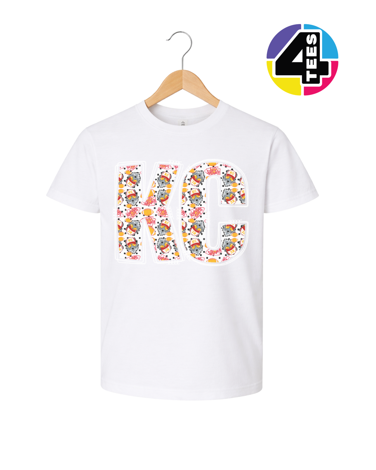 KC Huddle Doodle Youth Tee