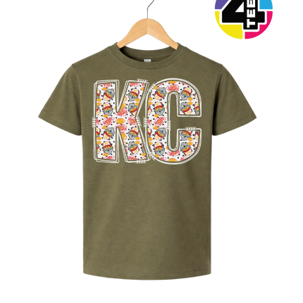 KC Huddle Doodle Youth Tee