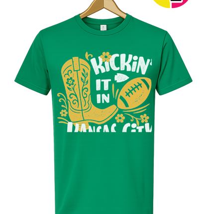 Kickoff Cowgirl Charm Tee