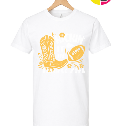 Kickoff Cowgirl Charm Tee