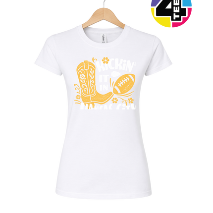 Kickoff Cowgirl Charm Women's Tee