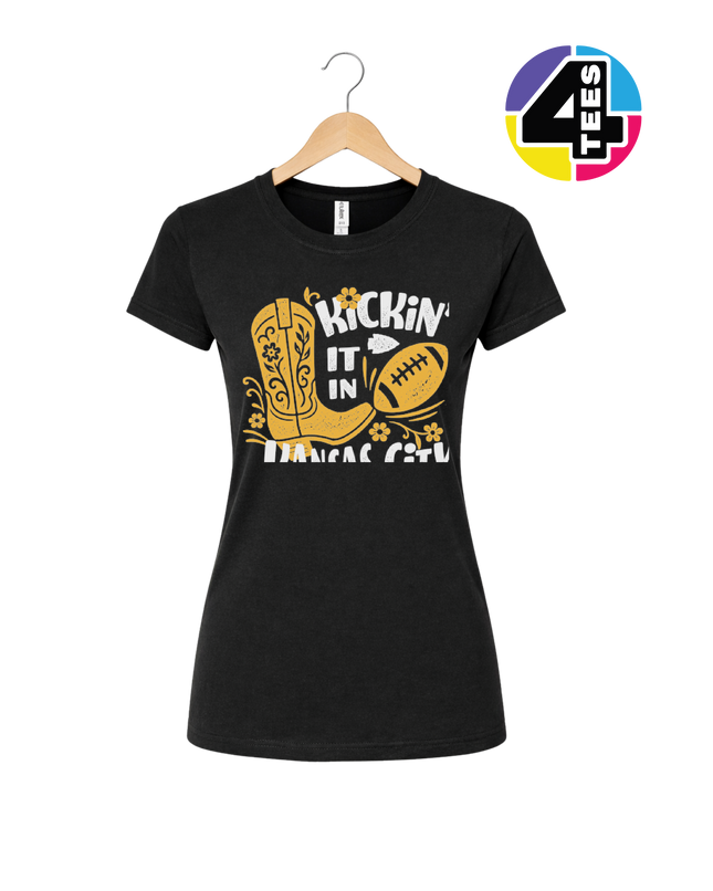 Kickoff Cowgirl Charm Women's Tee