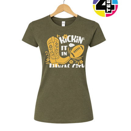 Kickoff Cowgirl Charm Women's Tee