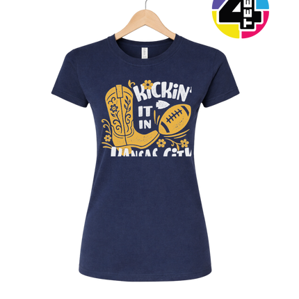 Kickoff Cowgirl Charm Women's Tee