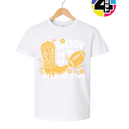 Kickoff Cowgirl Charm Youth Tee