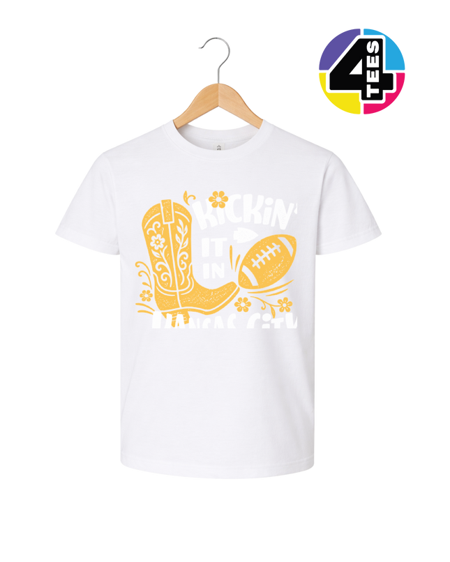 Kickoff Cowgirl Charm Youth Tee