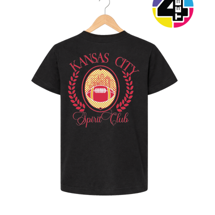Kansas City Spirit Club Gridiron Crest Youth Tee