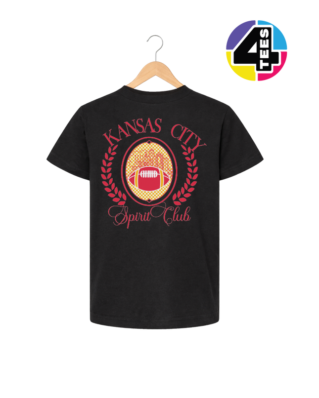 Kansas City Spirit Club Gridiron Crest Youth Tee