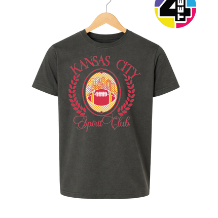 Kansas City Spirit Club Gridiron Crest Youth Tee