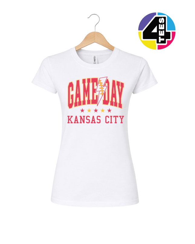 Kansas City Game Day Bolt Women's Tee