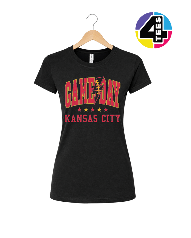 Kansas City Game Day Bolt Women's Tee