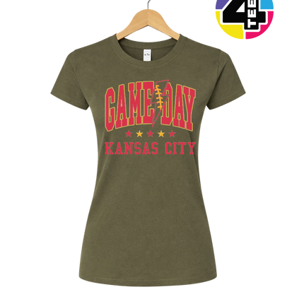 Kansas City Game Day Bolt Women's Tee