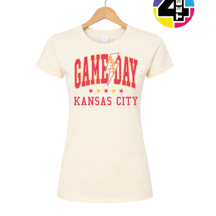 Kansas City Game Day Bolt Women's Tee