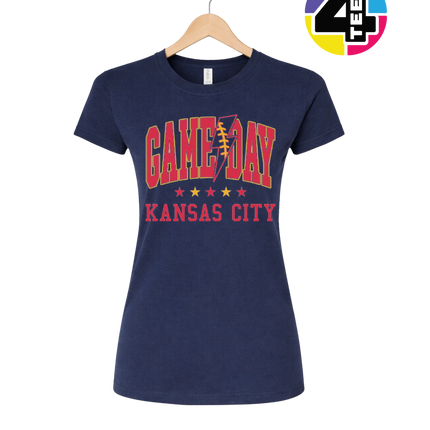 Kansas City Game Day Bolt Women's Tee
