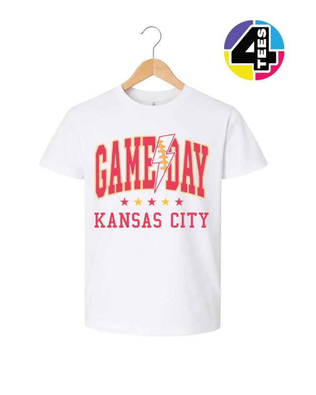 Kansas City Game Day Bolt Youth Tee